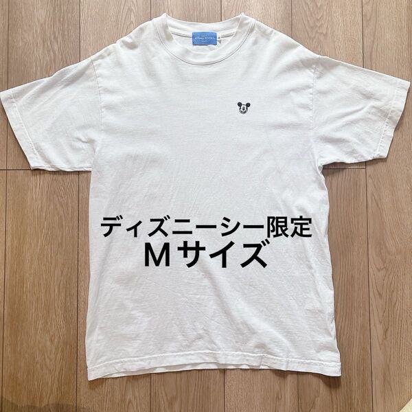 東京ディズニーシー限定 ミッキー ワンポイント Tシャツ