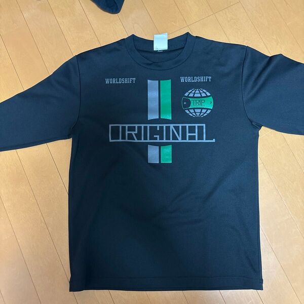WORLDSHIFT ORIGINAL ロンT ブラック M