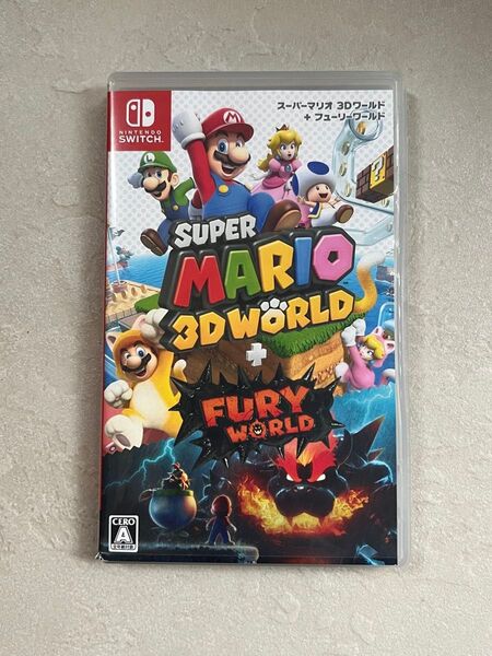 Nintendo switch スーパーマリオ 3Dワールド + フューリーワールド ソフト ケース付き