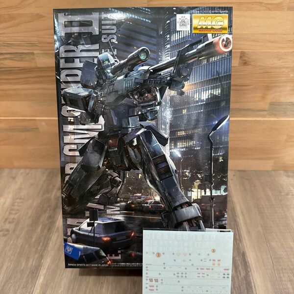 MG 1/100 ジム・スナイパーII未組立品デカール付き