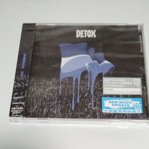 ONE OK ROCK DETOX CD 未聴品 ワンオク 通常盤