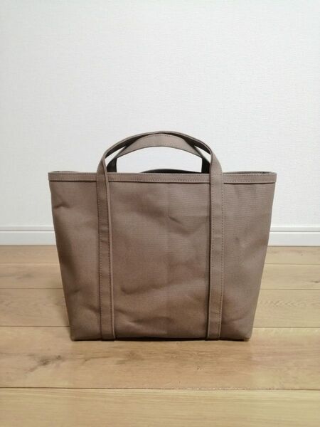 8号帆布 シナモン A4サイズ トートバッグ ハンドメイド 尾道帆布