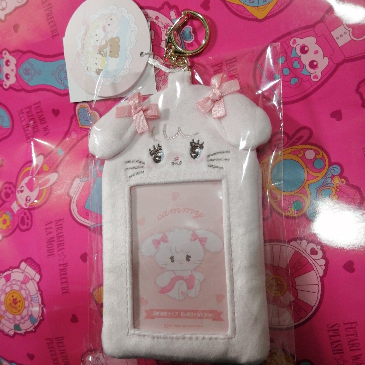 新品 mikko ぬいぐるみ付トレカケース キャミー - メルカリ