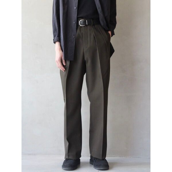 NEAT American woolen company ワイドスラックス 44 ニート パンツ ツータックパンツ メンズ 希少