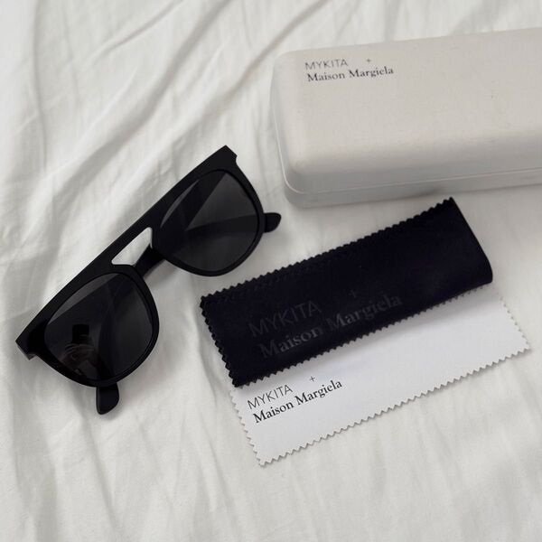 完売 MYKITA + Maison Margiela サングラス メンズ 黒 マイキータ メゾンマルジェラ メガネ 眼鏡 コラボ