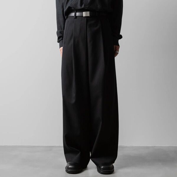 希少 sstein OVERTUCKED EXTRA WIDE TROUSERS シュタイン スラックス ST.1104 パンツ
