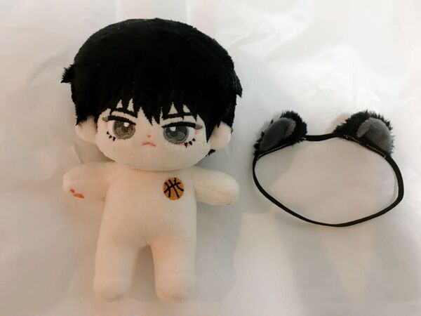スラムダンク slamdunk 流川楓 流川 スケルトン入り 約12cm ぬいぐるみ ドール doll 10cm 着せ替え人形
