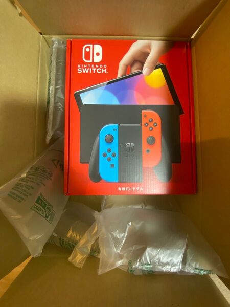 【新品/未使用】Nintendo Switch 有機EL ネオンブルー ネオンレッド 任天堂 本体 ニンテンドースイッチ