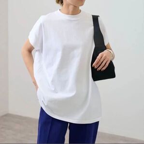 FRAMeWORK≪追加≫ATON/エイトン 12/-AIR SPINNING OVERSIZED プルオーバー