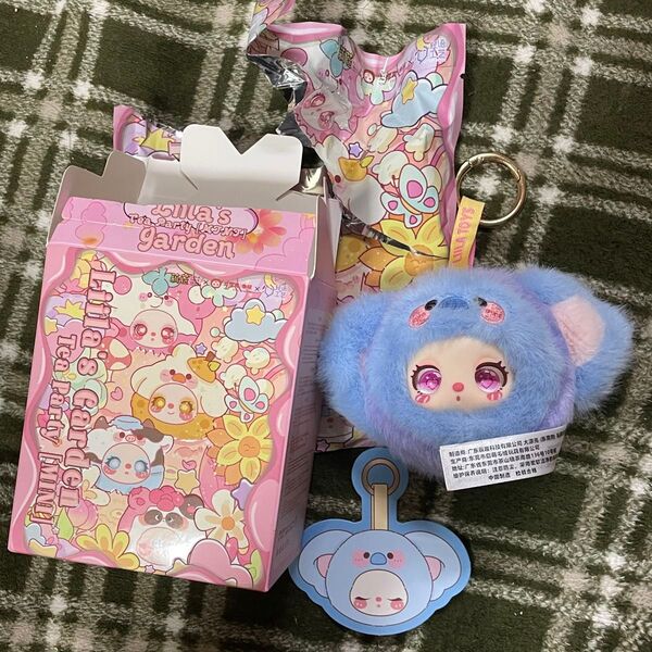 大人気★ babythree ベイビースリー 可愛い 海外輸入 ブルーベリー コアラ 青 ハート目 ぬいぐるみマスコット