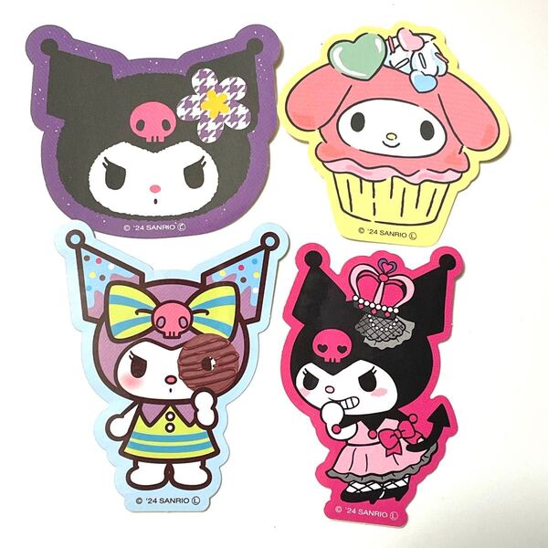 サンリオ sanrio バズコレ シール ステッカー マイメロディ クロミ 4点セット