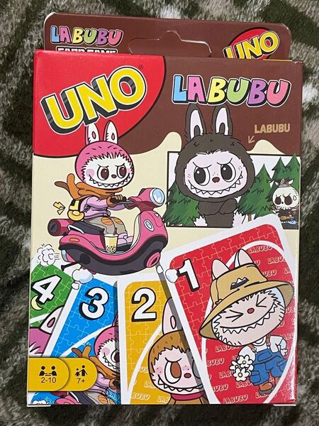 大人気★ ラブブ LABUBU 可愛い うさぎ 海外輸入 UNO カードゲーム ウノ パーティゲーム