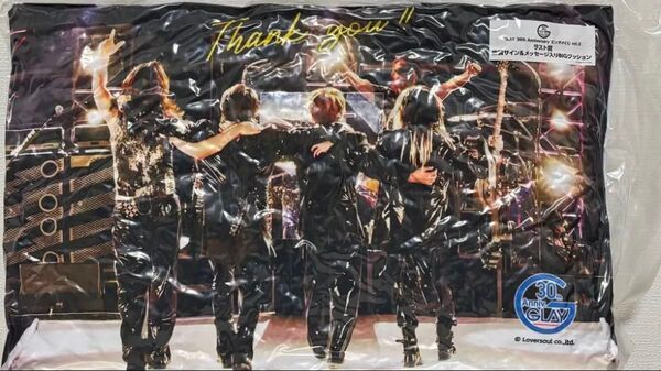 GLAY 30th Anniversaryエンタメくじ vol.2 ラスト賞 複製サイン&メッセージ入りBIGクッション