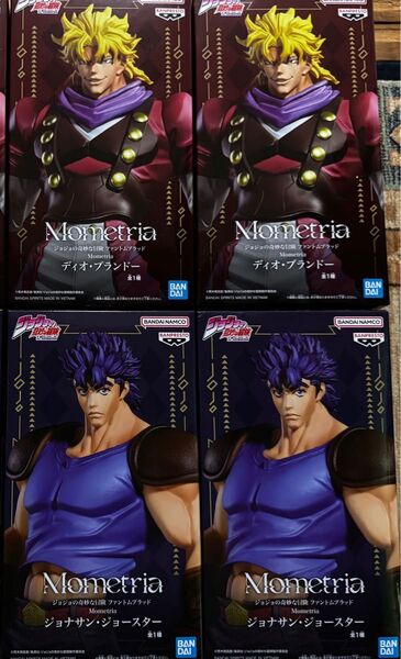ジョジョの奇妙な冒険 ファントムブラッド Mometria 6 4個セット ディオブランドー ジョナサンジョースター