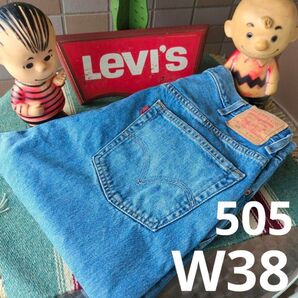a1816 levis リーバイス 505 W38 ビッグ 大きい 大きなサイズ