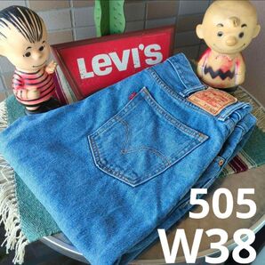 a1761 levis リーバイス 505 W38 ビッグ 大きい 大きなサイズ