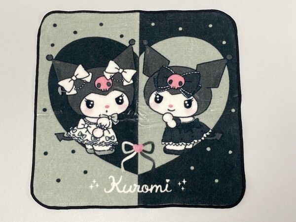 クロミ kuromi ミニタオル タオルハンカチ ハンカチ かわいい サンリオ