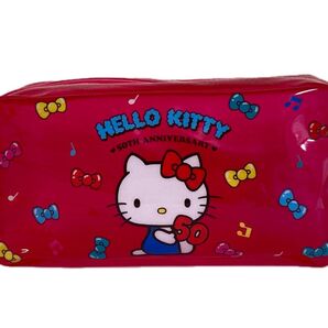 ハローキティ キティちゃん ビニールポーチ ペンケース コスメポーチ ガジェット入れ 小物入れなど サンリオ