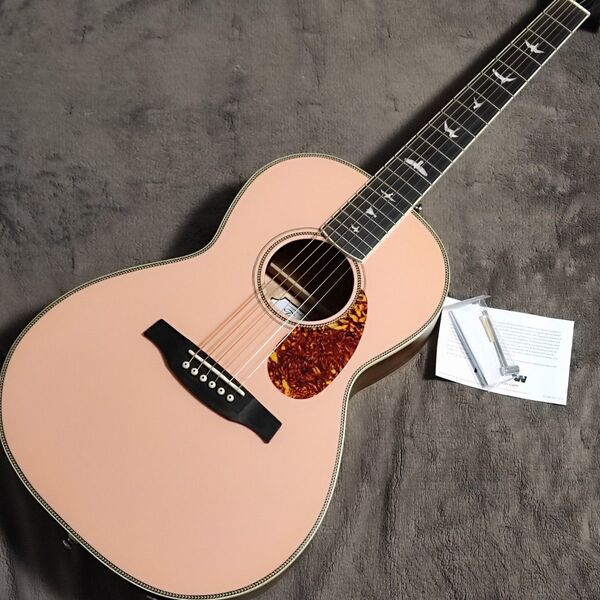 prs se parlor p20e アコギ ギター ケース エレアコ ロータスピンク アコースティックギター FISHMAN