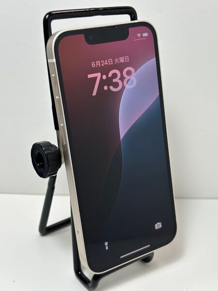【超美品】iPhone 13 mini 128GB SIMフリー スターライト 新品バッテリー100%