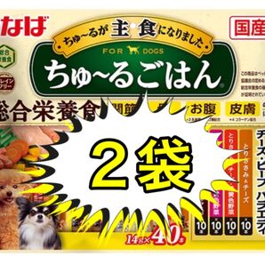 いなばペットフード ちゅ〜るごはん 犬用 14g×40本 2袋
