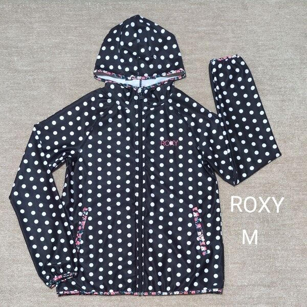 ROXY ロキシー ラッシュガード ドット柄 M