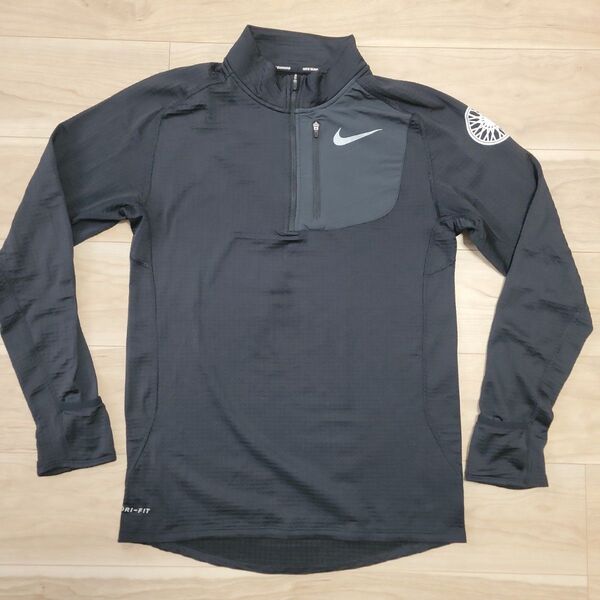 海外Sサイズ NIKE RUNNING ナイキランニング ハーフジップトップス