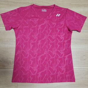 レディースM YONEX ヨネックス Vネックゲームシャツ