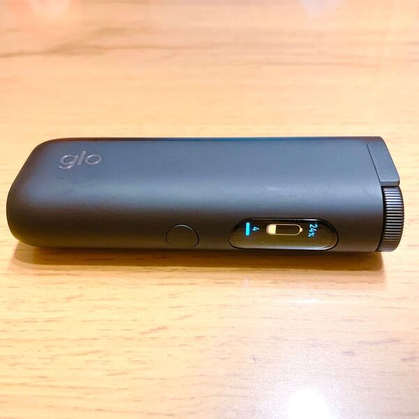 美品♪動確済 グローハイパープロ glo hyper pro 黒色 ブラック 本体