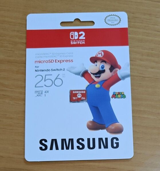 Samsung microSD Express Card 256GB for Nintendo Switch2
