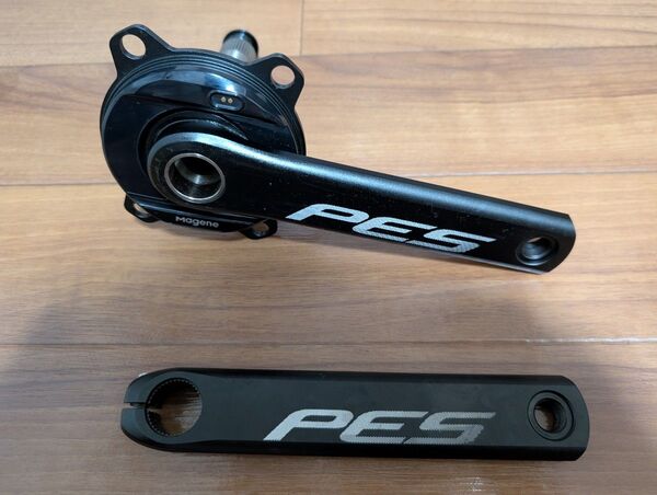 MAGENE マージーン PES-505 BASE スパイダー型 両足計測パワーメーター クランクセット 167.5mm