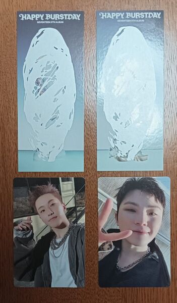 ホシ ウジ セット SEVENTEEN Happy Birthday トレカ スクラッチ セブチ