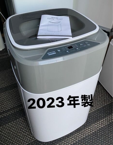 2023年製BESTEK 全自動洗濯機 3.8kgコンパクト型番BTWA01 一人暮らし用