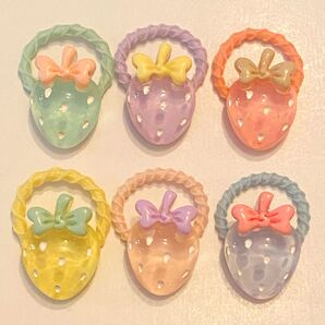いちご ヘアゴム キッズ ミニ ヘアアクセサリー ハンドメイド
