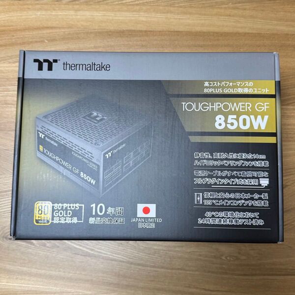 Thermaltake(サーマルテイク) PC電源 TOUGHPOWER GF 850W GOLD 納品書つき