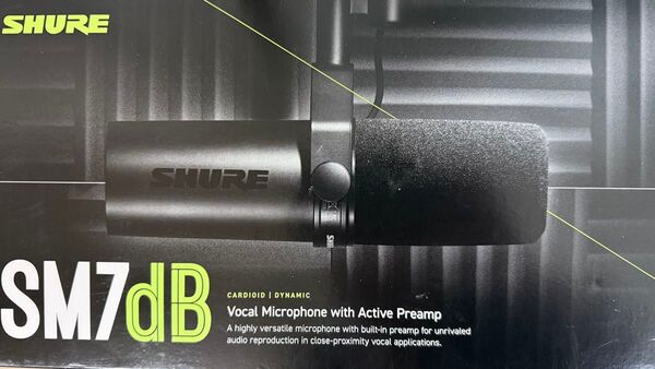 SHURE SM7dB カーディオイドダイナミックマイクロホン