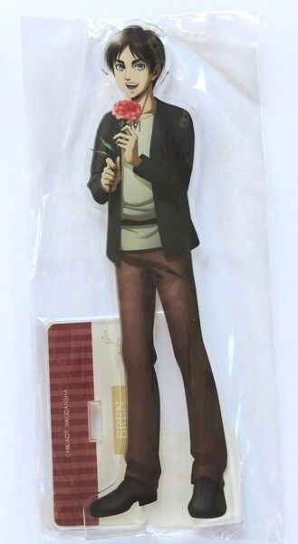 進撃の巨人 エレン 描き下ろし アクリルスタンド Flower Shop ver. 新宿マルイ アクスタ