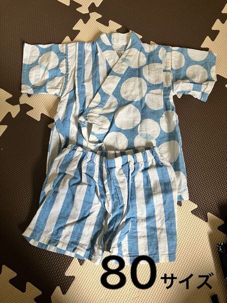 【お値下げしました】子供甚平 甚平 80
