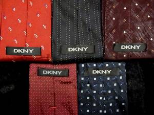 ●在庫処分セール●５本セット●№5190●【ＤＫＮＹ】ダナキャラン ニューヨークのネクタイ●