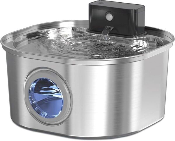 猫 水飲み器 自動 コードレス 充電式 自動給水器 センサー ペット水飲み器
