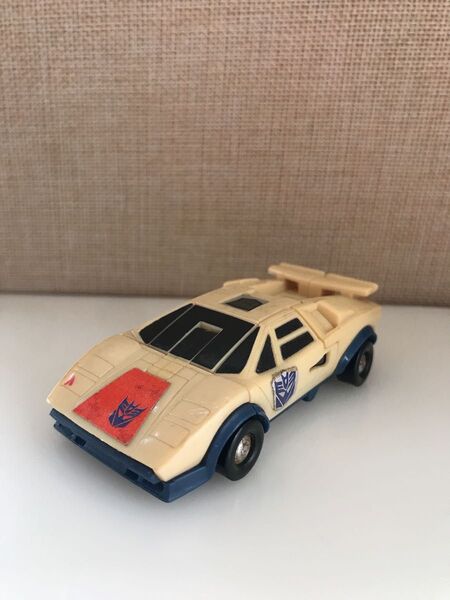 レア タカラ トランスフォーマーG1 ランボルギーニカウンタック 変形ロボット 当時物