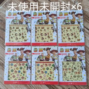 ネイルシール トイストーリー柄 6枚 ネイルズユニーク 貼るだけ簡単