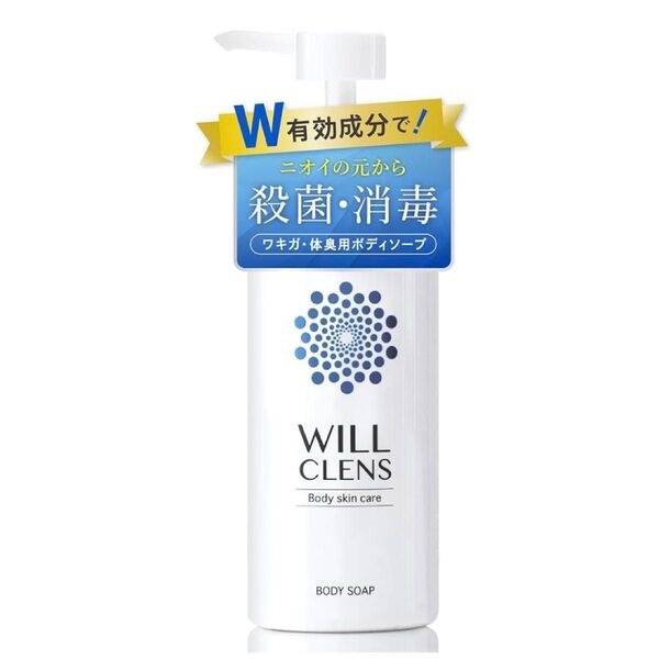 ウィル クレンズ 薬用 シャワーオイル 石鹸の香り 制汗 足の臭い 医薬部外品