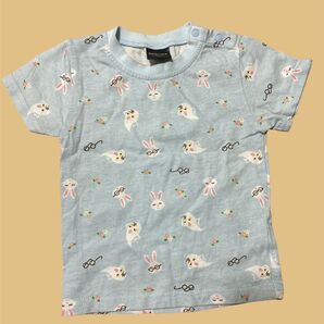 バースデイ メガネうさぎTシャツ