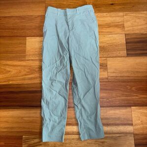 3Dスキャン ひんやり麻混スティックパンツ シューラルー SHOOLARUE