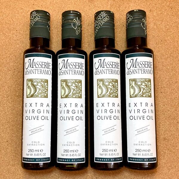 MASSERIE di SANT'ERAMO サンテラモ エクストラ・ヴァージン・オリーブオイル ホワイトラベル 4本セット