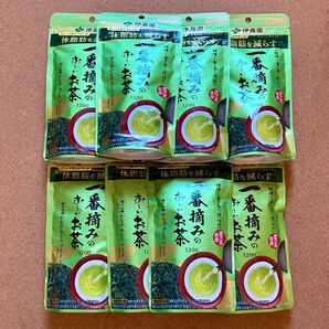 伊藤園 体脂肪を減らす 甘くて濃い 一番摘みのお~いお茶 かなやみどりブレンド 1200 8袋セット