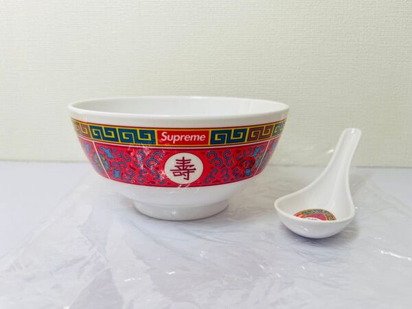新品未使用 Supreme シュプリーム スープセット ラーメン レンゲ 丼 どんぶり