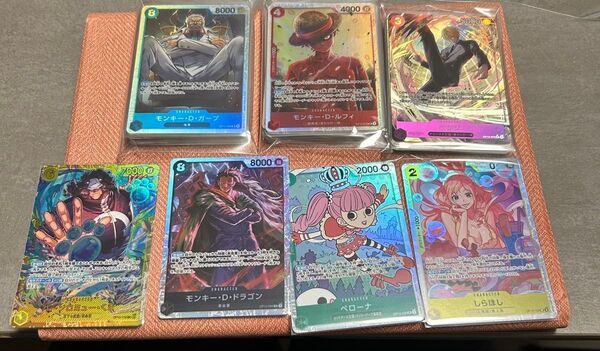 ワンピースカードゲーム カード 師弟の絆 まとめ売り くまシークレット ペローナSR サンジパラレル