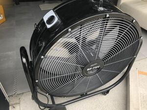 nakatomi business use electric fan construction work .75cm